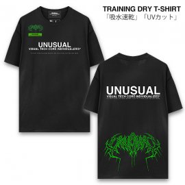 <strong>UNUSUAL</strong>SMASH DEATH TRAINING DRY T-SHIRT<br>BLACK