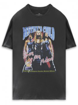 <strong>THE INSPIREDSTUDIO</strong>DESTINY'S CHILD T-SHIRT<br>WASHED BLACK