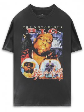 <strong>THE INSPIREDSTUDIO</strong>NOTORIOUS B.I.G. Life After Death T-SHIRT<br>WASHED BLACK