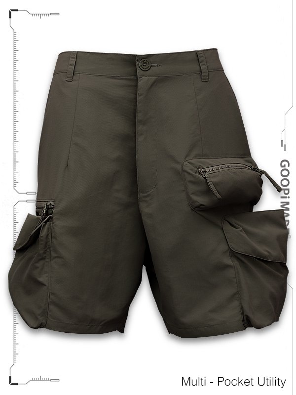 GOOPiMADE  UTILITY SHORTS