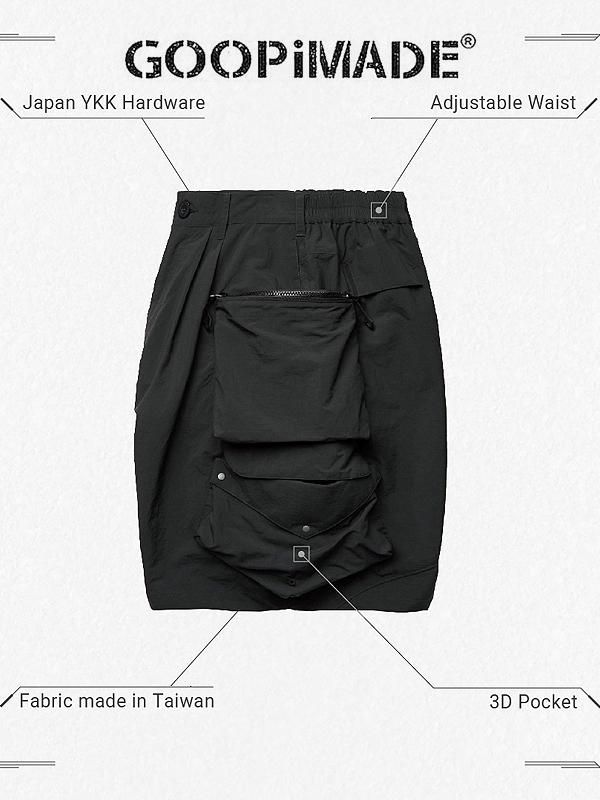 GOOPiMADE - グーピーメイド - “PS-01“ Pentagon Utility Shorts