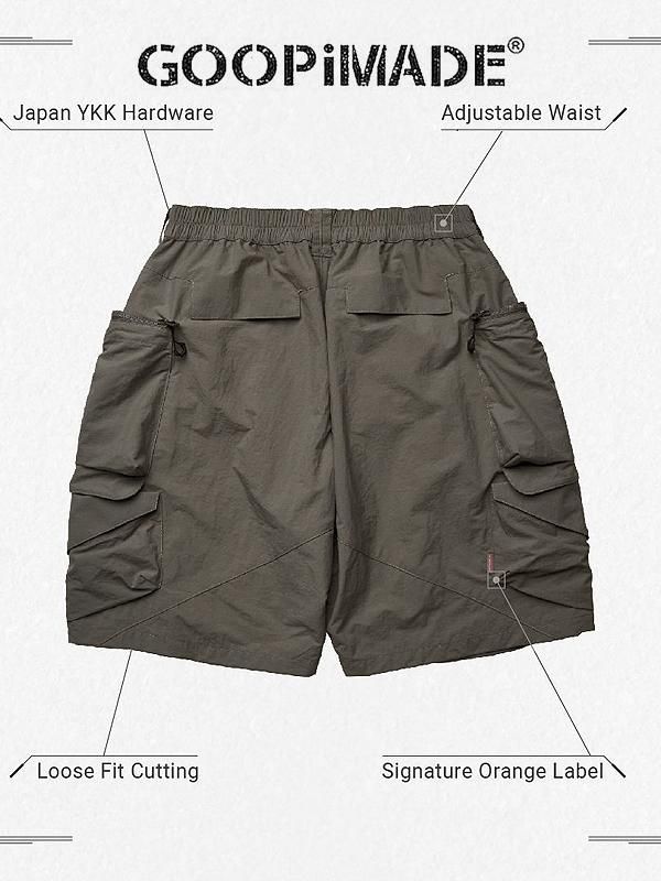 GOOPiMADE - グーピーメイド - “PS-01“ Pentagon Utility Shorts