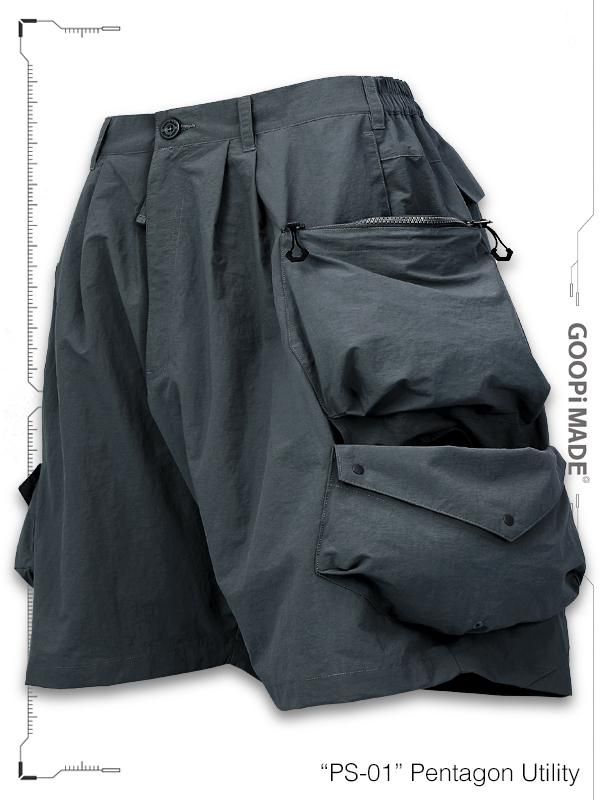 GOOPi Made Pentagon Utility Shorts AQUA-eastgate.mk