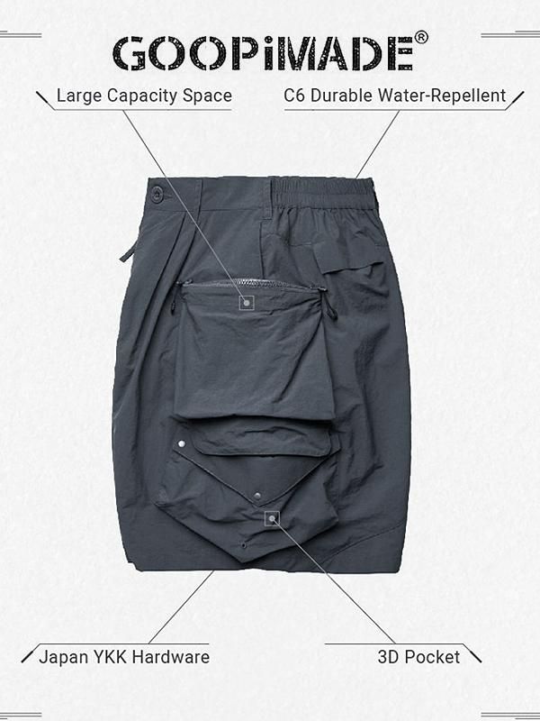 GOOPiMADE - グーピーメイド - “PS-01“ Pentagon Utility Shorts ...