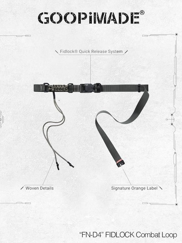 GOOPiMADE - グーピーメイド - “FN-D4” FIDLOCK Combat Loop