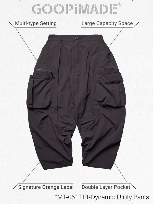 GOOPiMADE - “MT-05“ TRI-Dynamic Utility Pants - SHINKIROU1.0