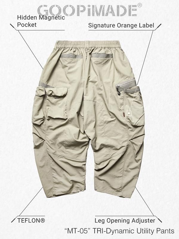 GOOPiMADE - “MT-05“ TRI-Dynamic Utility Pants - SHINKIROU1.0