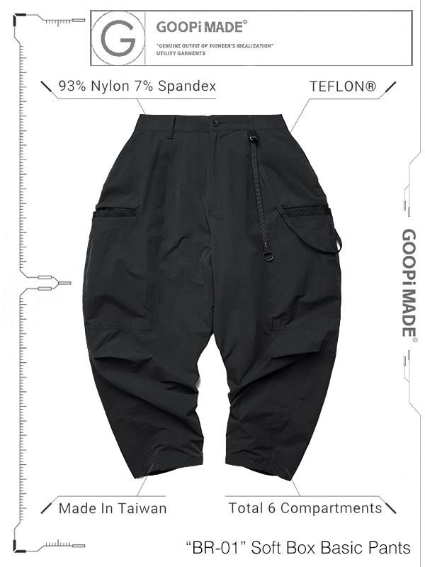 パンツ GOOPiMADE BR-01 Soft Box Basic Pants 1 GOOPiMADE - “br-01” Soft Box Basic Pants | HBX - Globally