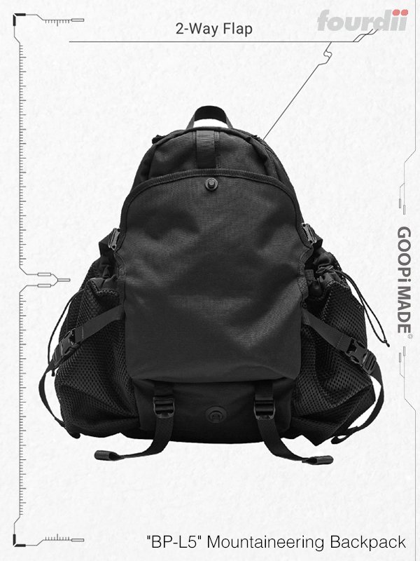 GOOPiMADE x 4DIMENSION “BP-L5“ Backpack