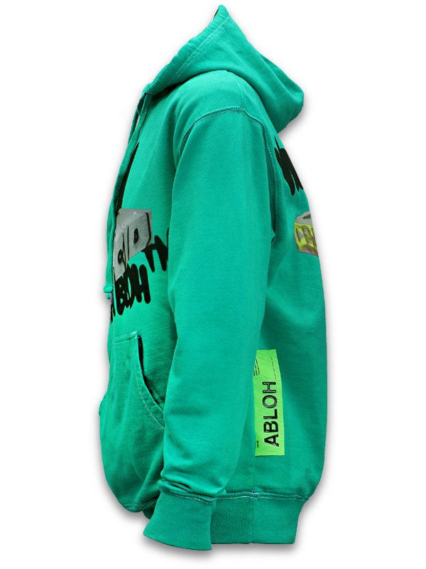 Virgil Abloh ICA Graffiti Hoodie | Green www.krzysztofbialy.com