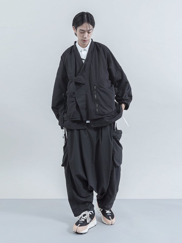 GOOPiMADE - “VO-01“ Tech Utility Kimono Jacket - SHINKIROU1.0