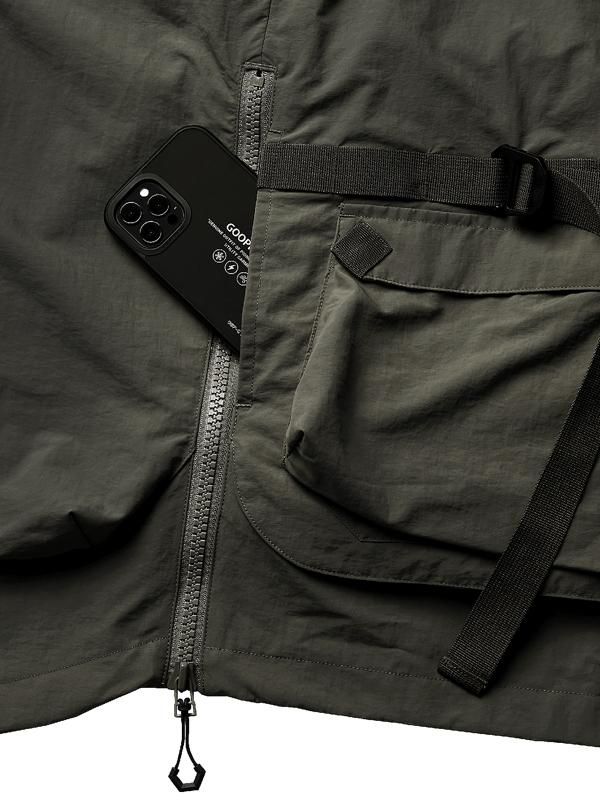 GOOPiMADE - “VO-01“ Tech Utility Kimono Jacket - SHINKIROU1.0
