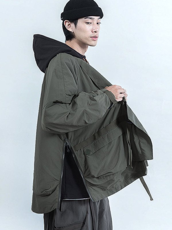 GOOPiMADE - “VO-01“ Tech Utility Kimono Jacket - SHINKIROU1.0