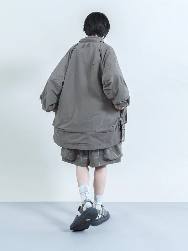 GOOPiMADE - “VO-01“ Tech Utility Kimono Jacket - SHINKIROU1.0