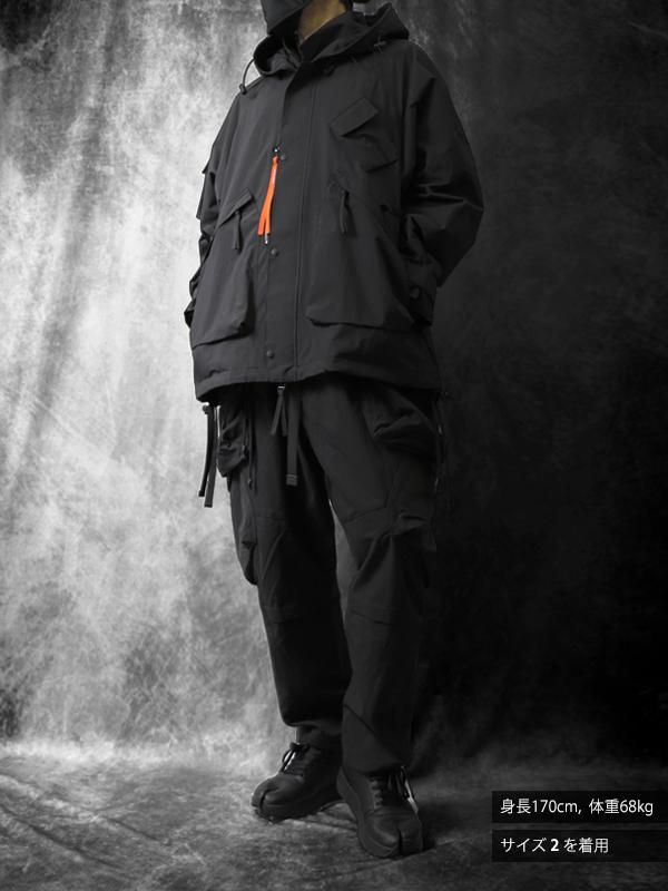 Polyhedron” Mountain Parka Goopimadeマテリアル