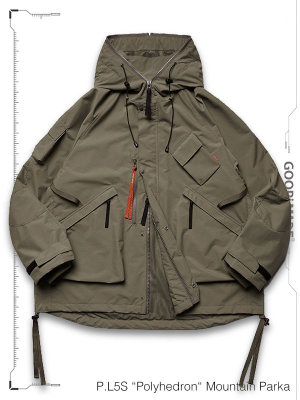 GOOPiMADE - P.L5S “Polyhedron“ Mountain Parka Jacket - SHINKIROU1.0