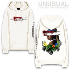 <strong>UNUSUAL</strong>INDESTRUCTIBLE SWEAT HOODIE<br>OFF WHITE