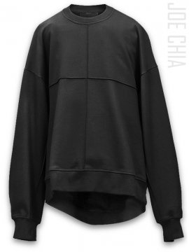 <strong>JOE CHIA</strong>PLEATED SWEAT<br>BLACK