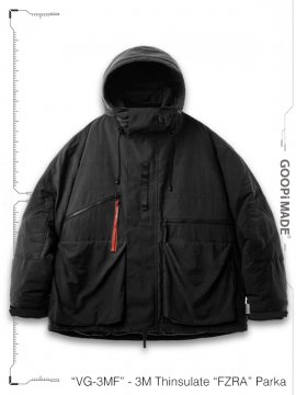 <strong>GOOPiMADE</strong>“VG-3MF“ - 3M Thinsulate “FZRA“ Parka Jacket<br>SHADOW