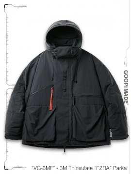 <strong>GOOPiMADE</strong>“VG-3MF“ - 3M Thinsulate “FZRA“ Parka Jacket<br>IRON