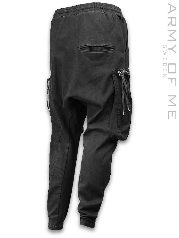 【新品/タグ付き】Army of me サルエルパンツ ブラック サイズS ARMY OF ME - FRONT POCKET TROUSERS 54 - SHINKIROU