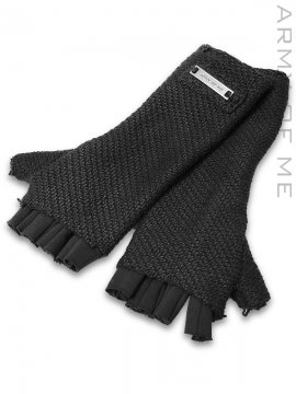 <strong>ARMY OF ME</strong>STRUCTURED COTTON GLOVES 71<br >BLACK
