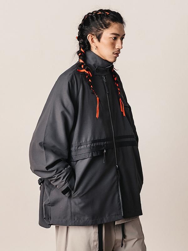 goopimade ジャケット　グーピー　ブラック GOOPiMADE - “PTH-01“ SOFTBOX Multi-Zip Cozy Jacket