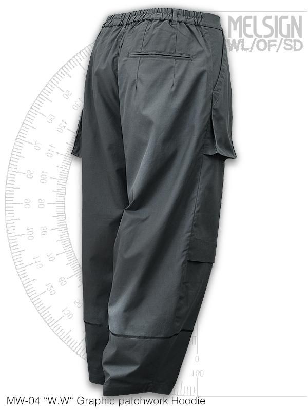 MELSIGN x WLOFSD - MW-02 “Asymmetric“ Air-Arc Trouser