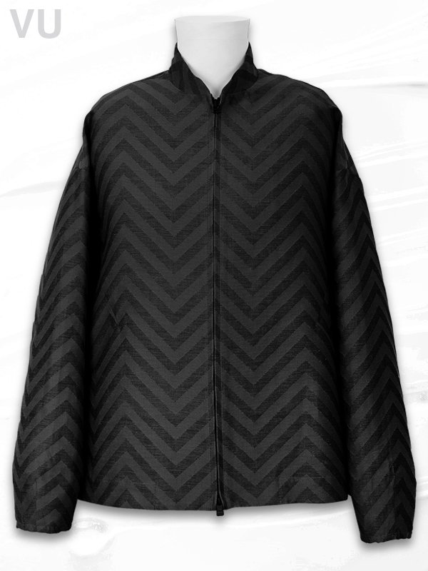 vu - ヴゥ - ZigZag Stand Collar Blouson - SHINKIROU1.0