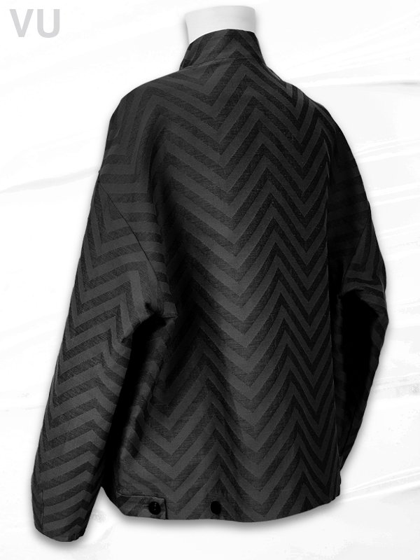 vu - ヴゥ - ZigZag Stand Collar Blouson - SHINKIROU1.0