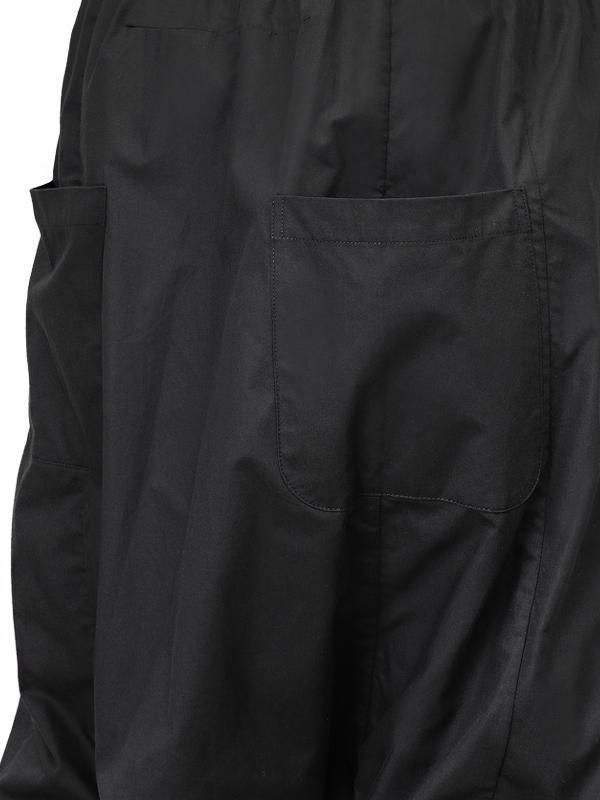 JOE CHIA - CROSS DRAPE DROP CROTCH PANTS - クロス ドレープ