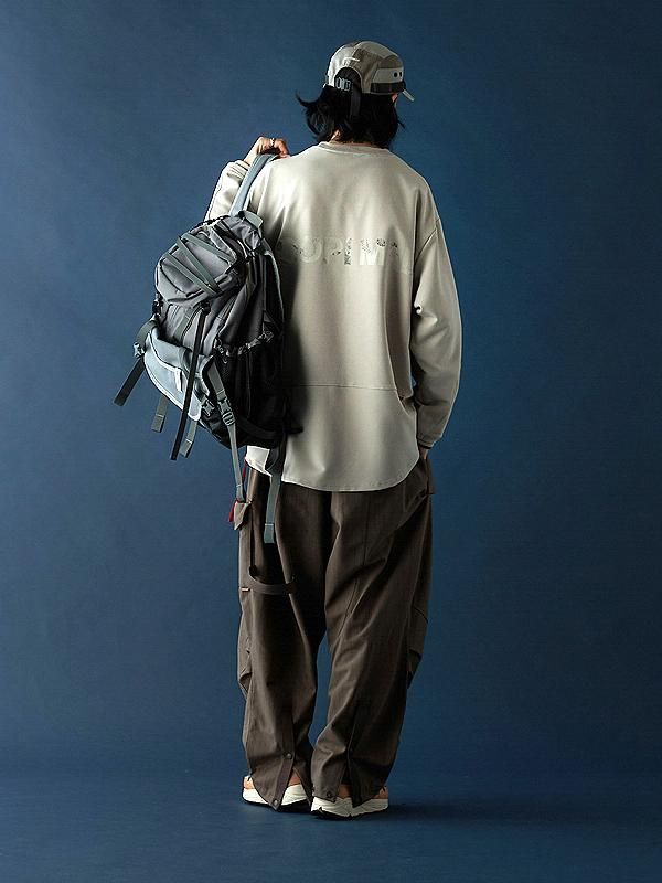 トップス GOOPiMADE Fixation Logo wide crewneck GOOPiMADE - LWN-01 “Fixation“ Logo wide crewneck - SHINKIROU1.0