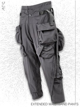 <strong>ARCHIVAL REINVENT</strong>EXTENDED WAISTBAND PANTS TEFLON®<br>GRAY