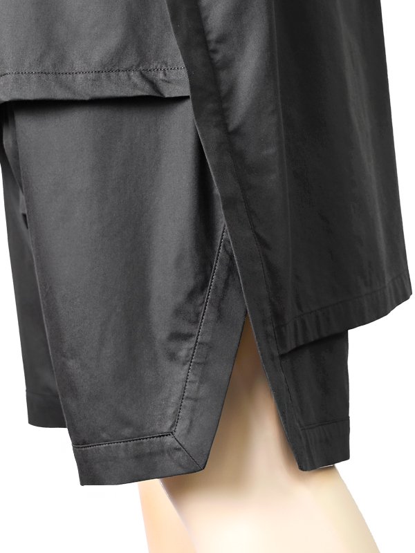 JOE CHIA - LAYERED DROPPED CROTCH SHORTS - SHINKIROU1.0