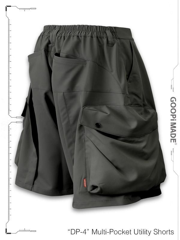 GOOPiMADE - グーピーメイド - “DP-4” Multi-Pocket Utility Shorts 