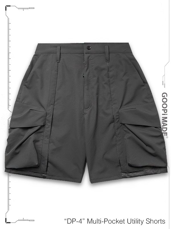 GOOPiMADE - グーピーメイド - “DP-4” Multi-Pocket Utility Shorts