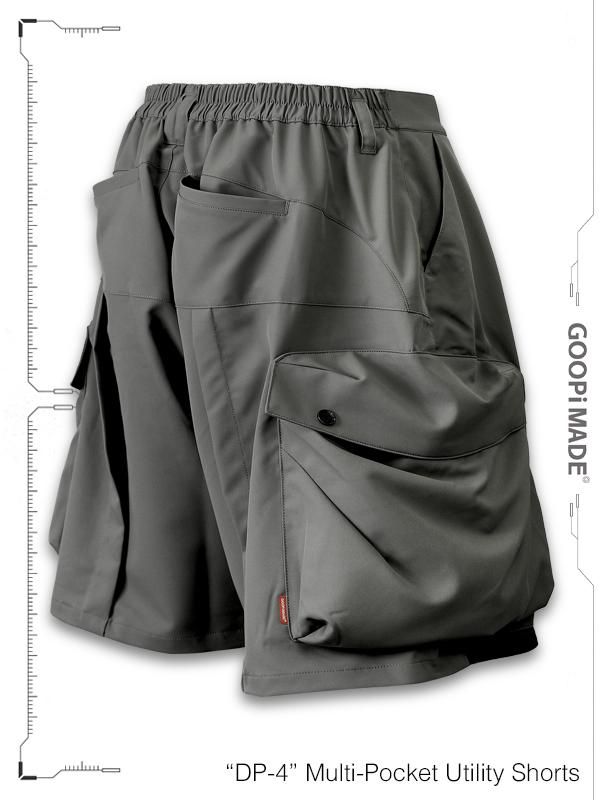 GOOPiMADE グーピーメイド Pentagon Utility Short GOOPiMADE - グーピーメイド - “PS-01“ Pentagon Utility Shorts