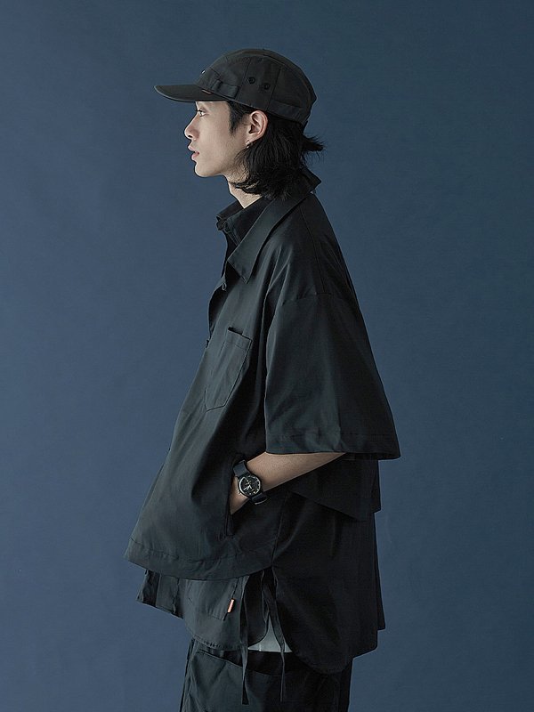 GOOPiMADE - グーピーメイド - “GNV-05“ SoftBox 2-Layer Shirt