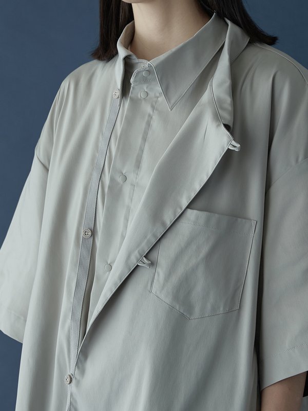 GOOPiMADE - グーピーメイド - “GNV-05“ SoftBox 2-Layer Shirt