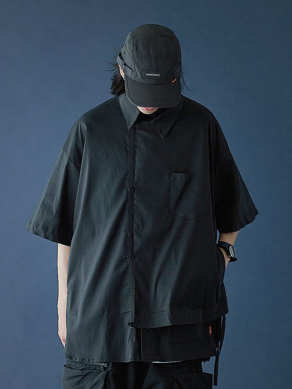 GOOPiMADE - グーピーメイド - “GNV-05“ SoftBox 2-Layer Shirt - SHINKIROU