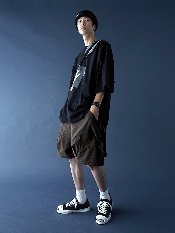 GOOPiMADE - グーピーメイド - P-01X “Kundera” 2-Way Utility Shorts - SHINKIROU