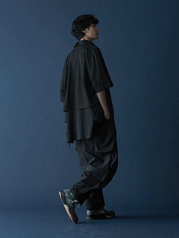 おーちゃん※プロフ必読※　Let LOOSE Chemical pants Flowy pants with slit Denim | Mexx.com