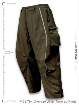 <strong>GOOPiMADE</strong>P-5S “Synchronize“ Utility Tapered Pants<br>OLIVE