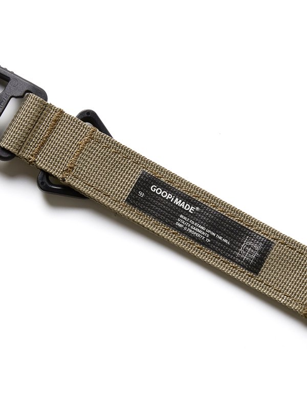 GOOPiMADE - グーピーメイド - FN-D6 FIDLOCK Label Combat Loop Belt - SHINKIROU