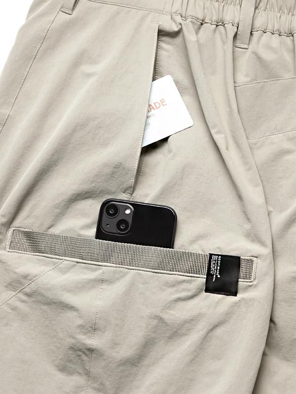 パンツ pudding AMBIDEX Store △〇 ギンガム タックパンツ(F クロ): bulle de savon