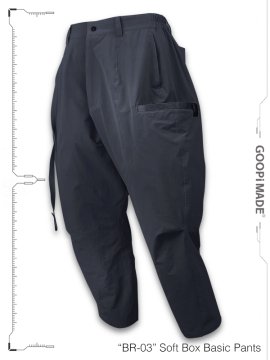 <strong>GOOPiMADE</strong>“BR-03“ Soft Box Basic Pants<br>BATHYAL