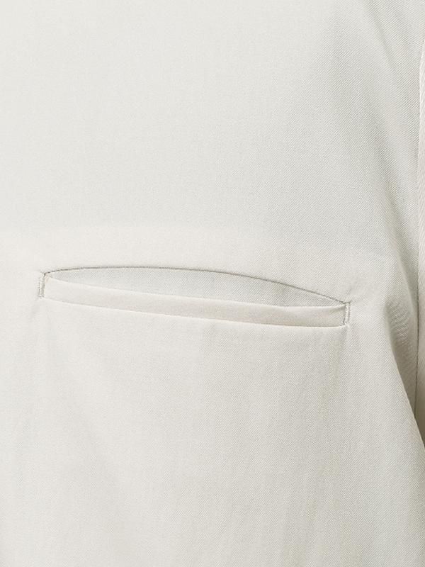 VU - ヴウ - Band Collar Shirt - バンドカラーシャツ