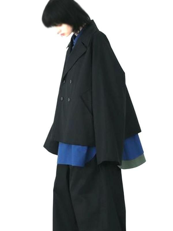 UNIFILO☆XL 未使用今季新作ネイビー ダブルフェイス ジャケット VU - ヴウ - Double Jacket - ダブルジャケット - SHINKIROU1.0