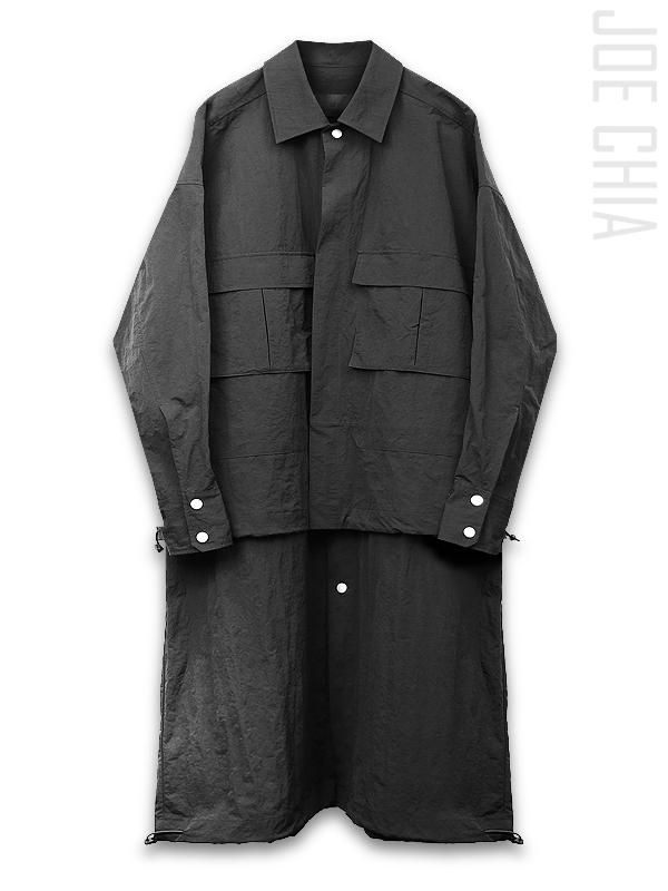 JOE CHIA  HABANYA LONG JACKET