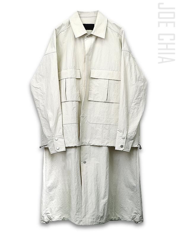 JOE CHIA  HABANYA LONG JACKET